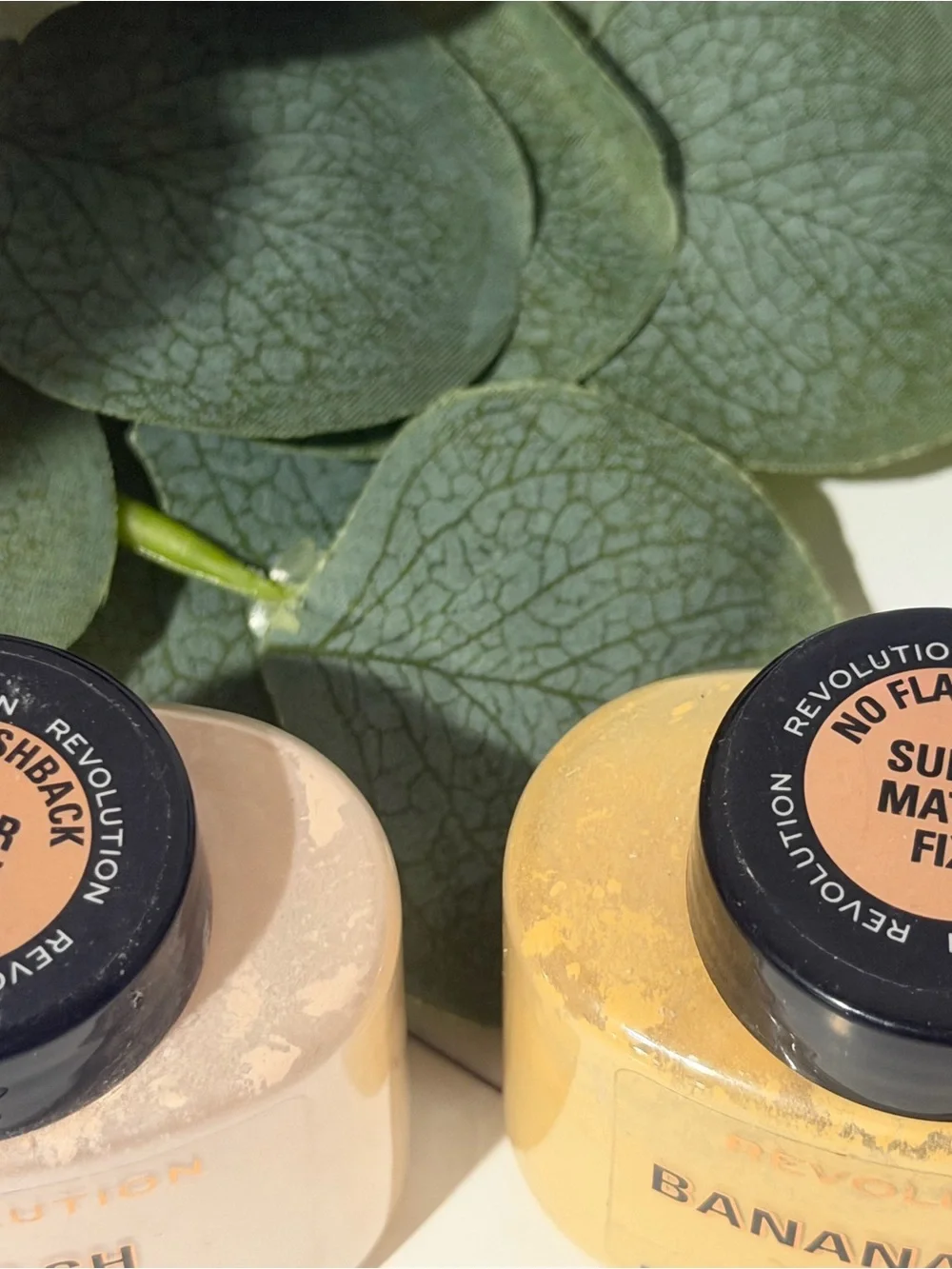 Revolution Baking Powders Duo in Peach and Banana Deep